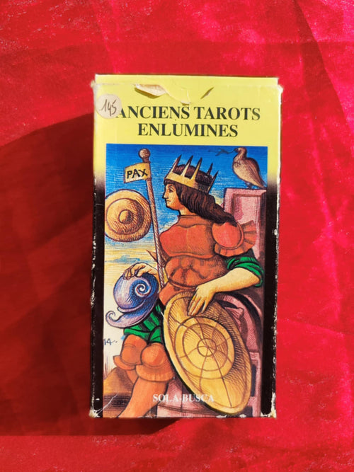 Tarots anciens enluminés – Sola-Busca (1995) – Édition ancienne très rare