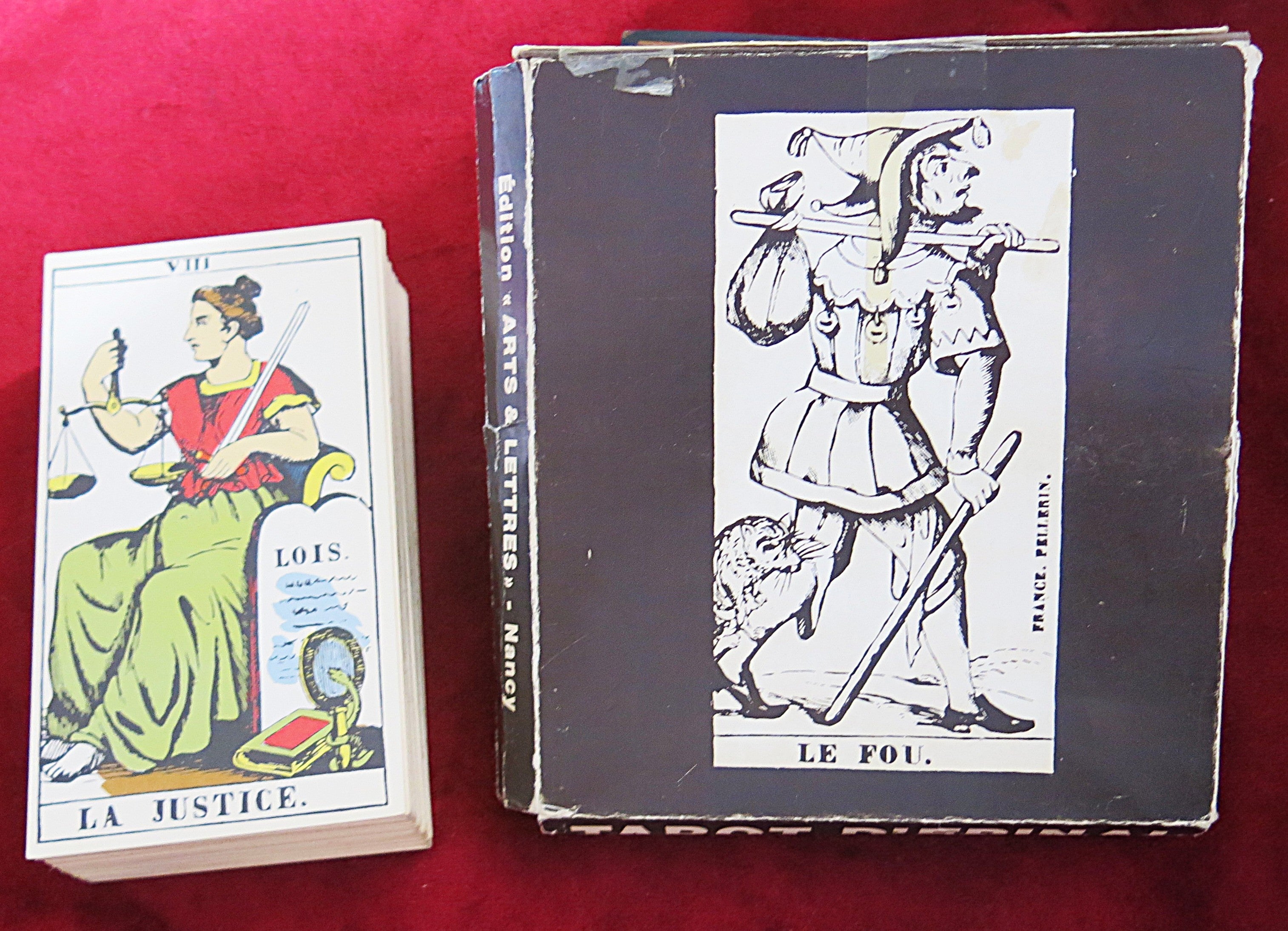 Tarot d'Épinal by Imagerie Pellerin – Arts & Lettres Limited Printing