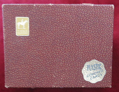 Coffret de cartes à collectionner Horsemen (années 1950-60) - Piatnik Wien Cavalry Double Deck