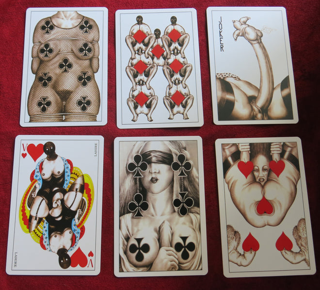 Cartes à jouer EROST – Édition collector limitée ultra rare – Jeu vintage S&amp;M Bondage