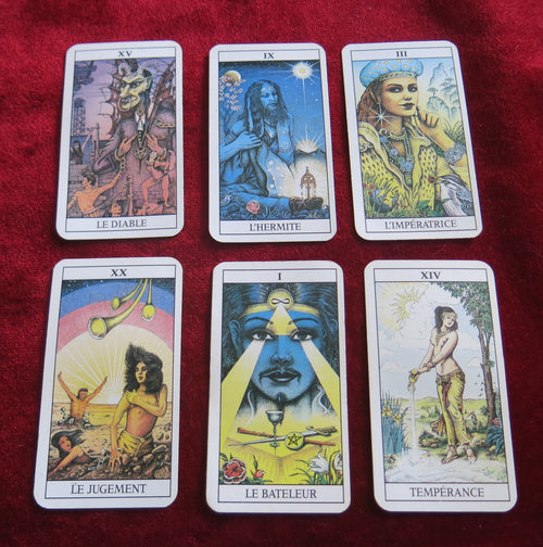Tarot Vintage Blue Cosmos 2005 - Mystique · Jeu de cartes de tarot