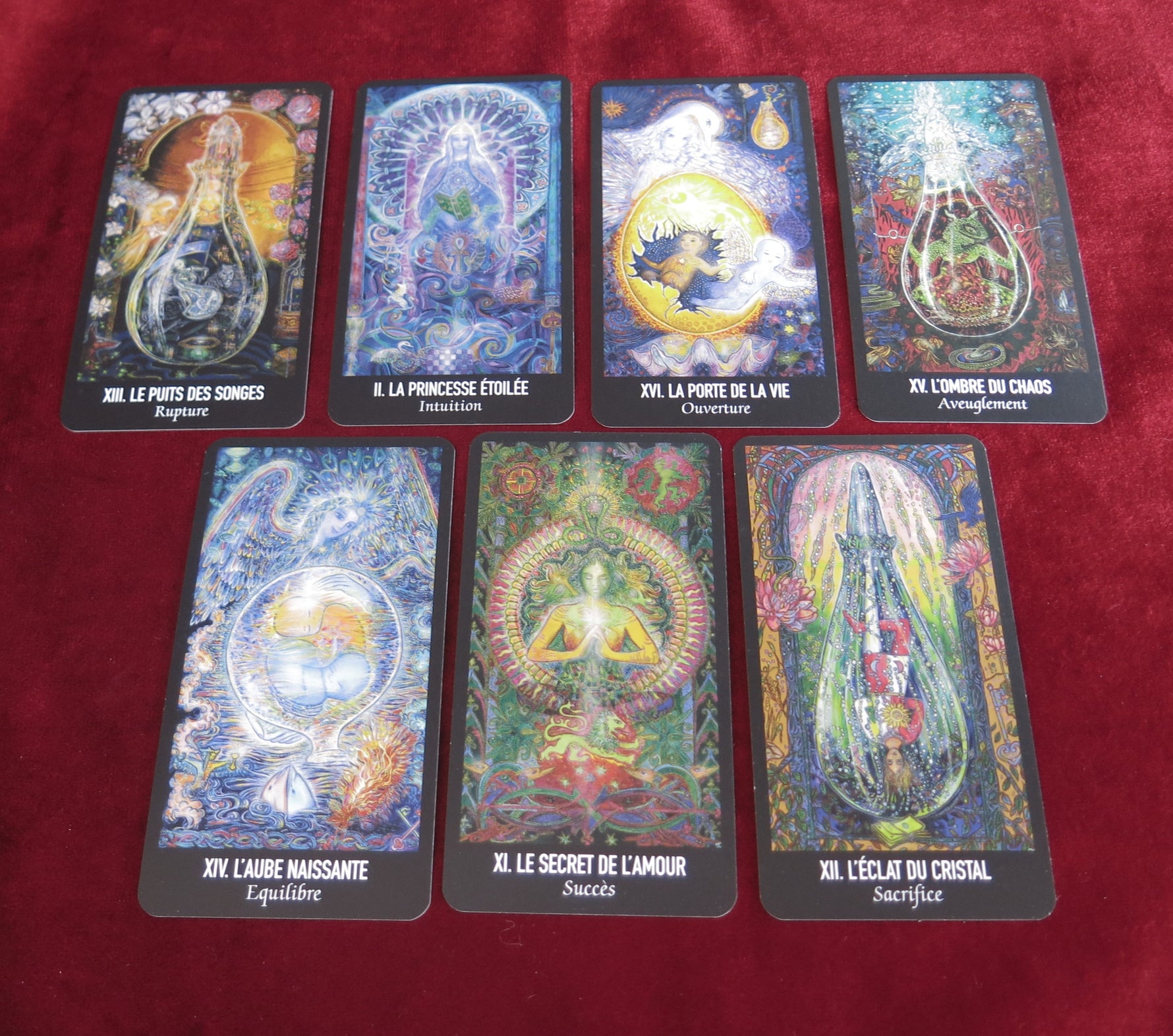 Tarot of the Cosmos - 22 major Pocket - Cosmic energy Cards - Galactic tarot Deck