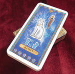 Egyptian Tarot – Femme Actuelle – 25 Mini Pocket-Size Cards – Rare 90s French Edition