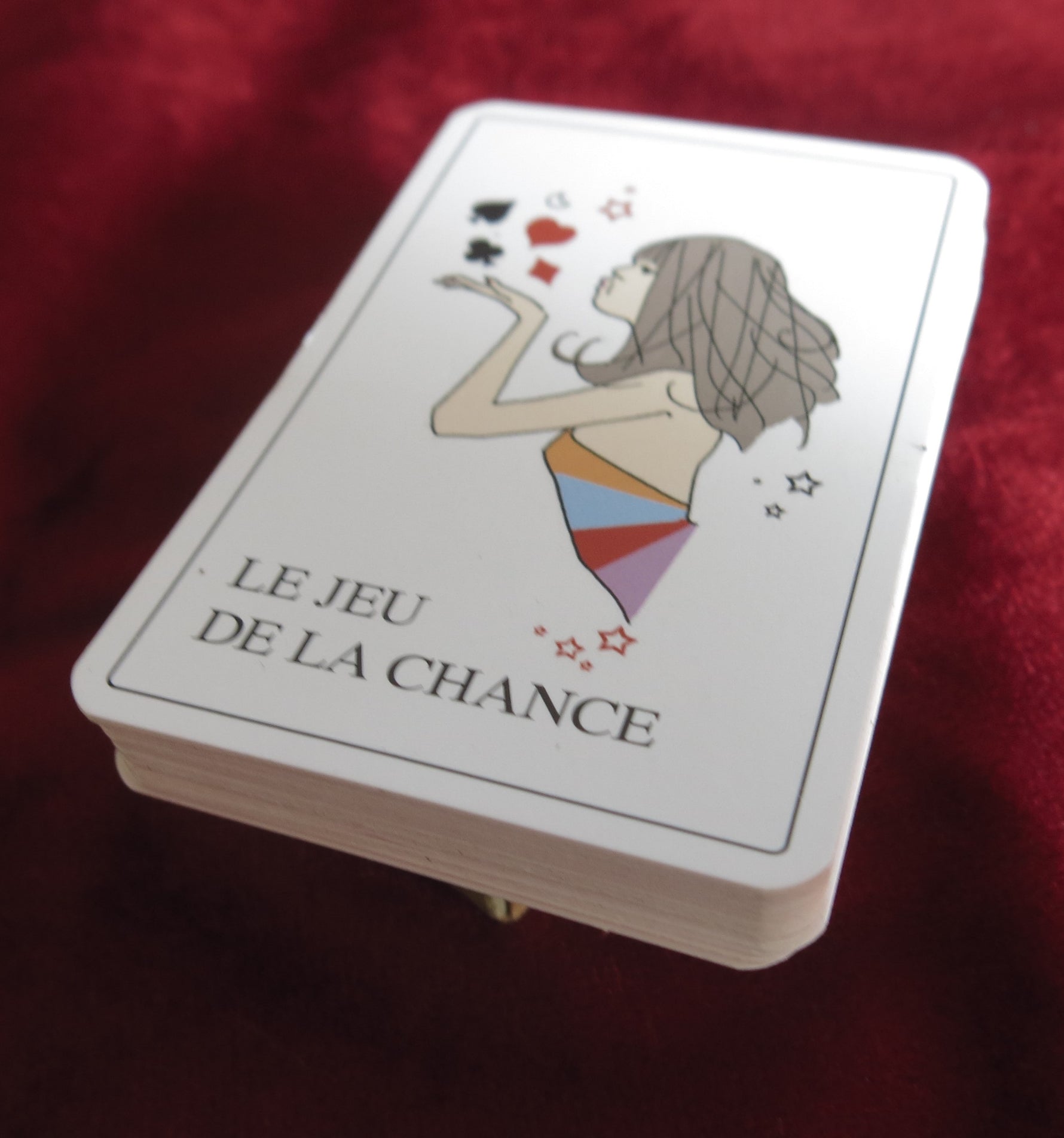 Le Jeu de la Chance, Good Fortune Cards, Femme Actuelle Oracle, Vintage Oracle Deck, 32 Card Divination Deck, French Fortune Telling Cards, Out of Print Oracle, French Playing Cards Oracle, Rare Cartomancy Deck, Illustrated Fortune Cards, Astro Femme Actuelle, Self Discovery Oracle, Mini Divination Game, Printable PDF Guide Included, Oracle de la Chance