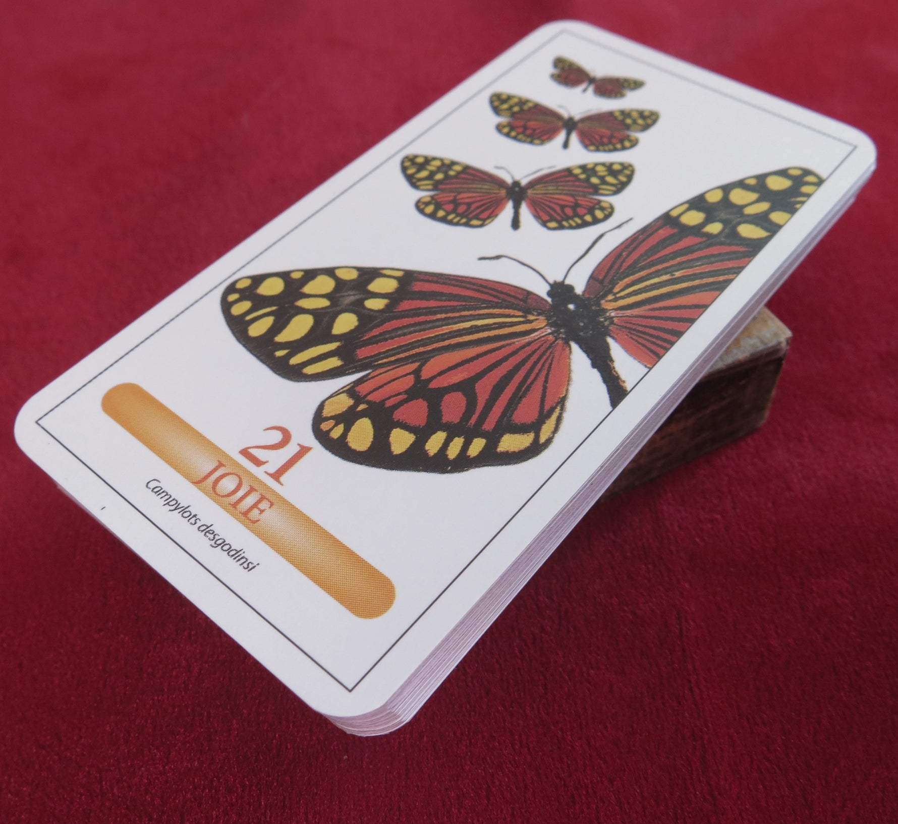 🦋 Tarot Papillon – Édition Spéciale Femme Actuelle – Deck de Divination Rare