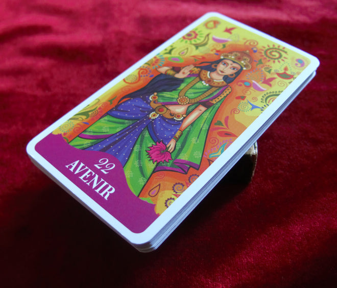 The Indian Tarot - Pocket tarot - 22 Major- Exotic India Art: Indian Artwork