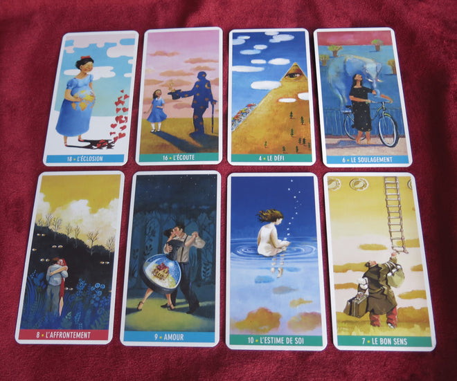 Tarot du Bien-Être – French Well-Being Tarot Deck (Femme Actuelle Special Edition)