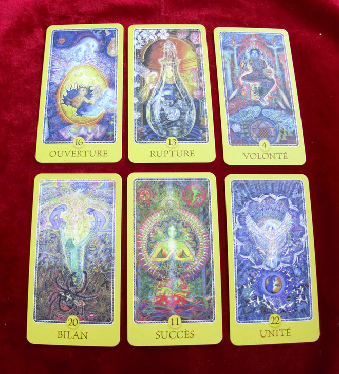 Tarot du Destin SEALED! – Cosmic Oracle of Self-Discovery – Femme Actuelle - French Spiritual & Visionary Tarot