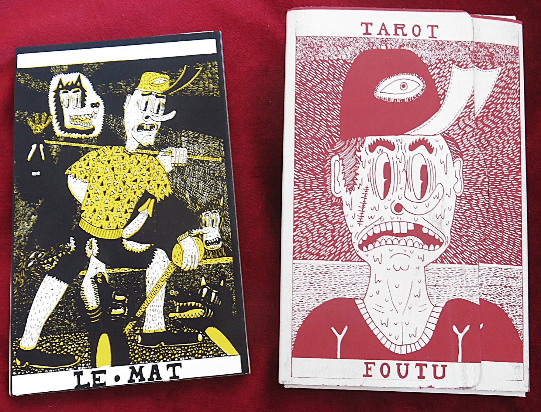 Nico Fremz Tarot Deck – tArO FoUtU – Underground Artist Tarot Marseille Style