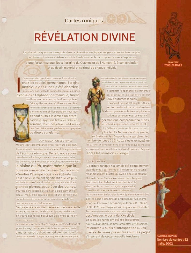 Runes Oracle – Cartas de las Runas (2003) – Rare Lo Scarabeo Edition