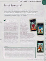 The Samurai Tarot Deck + Instructions - Vintage Japanese Samurai Cards - Samurai's way