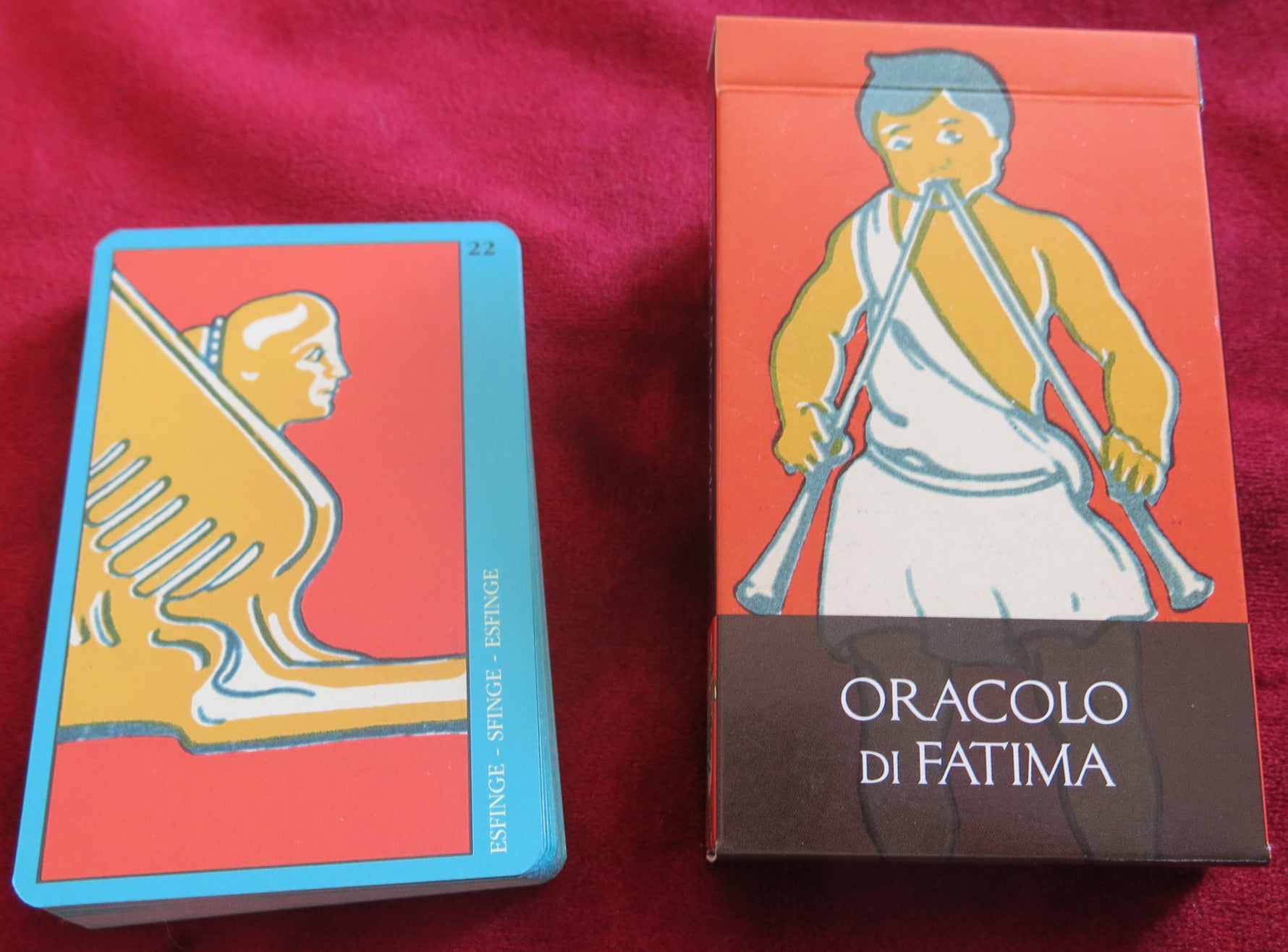Oracle de Fatima + guide –– Edition Rare 2002 –– Oracle Symbolique Chrétien - Oracolo di Fatima