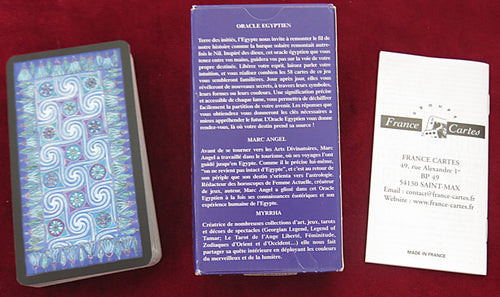 Oracle Égyptien – Édition Femme Actuelle (Marc Angel &amp; Myrrha, 2010) – Rare Épuisé
