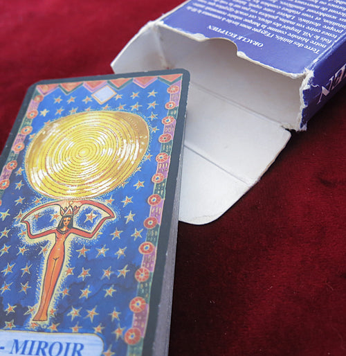 Rare Oracle égyptien (Myrrha Art) – Édition Femme Actuelle années 1990 – Fabriqué en France