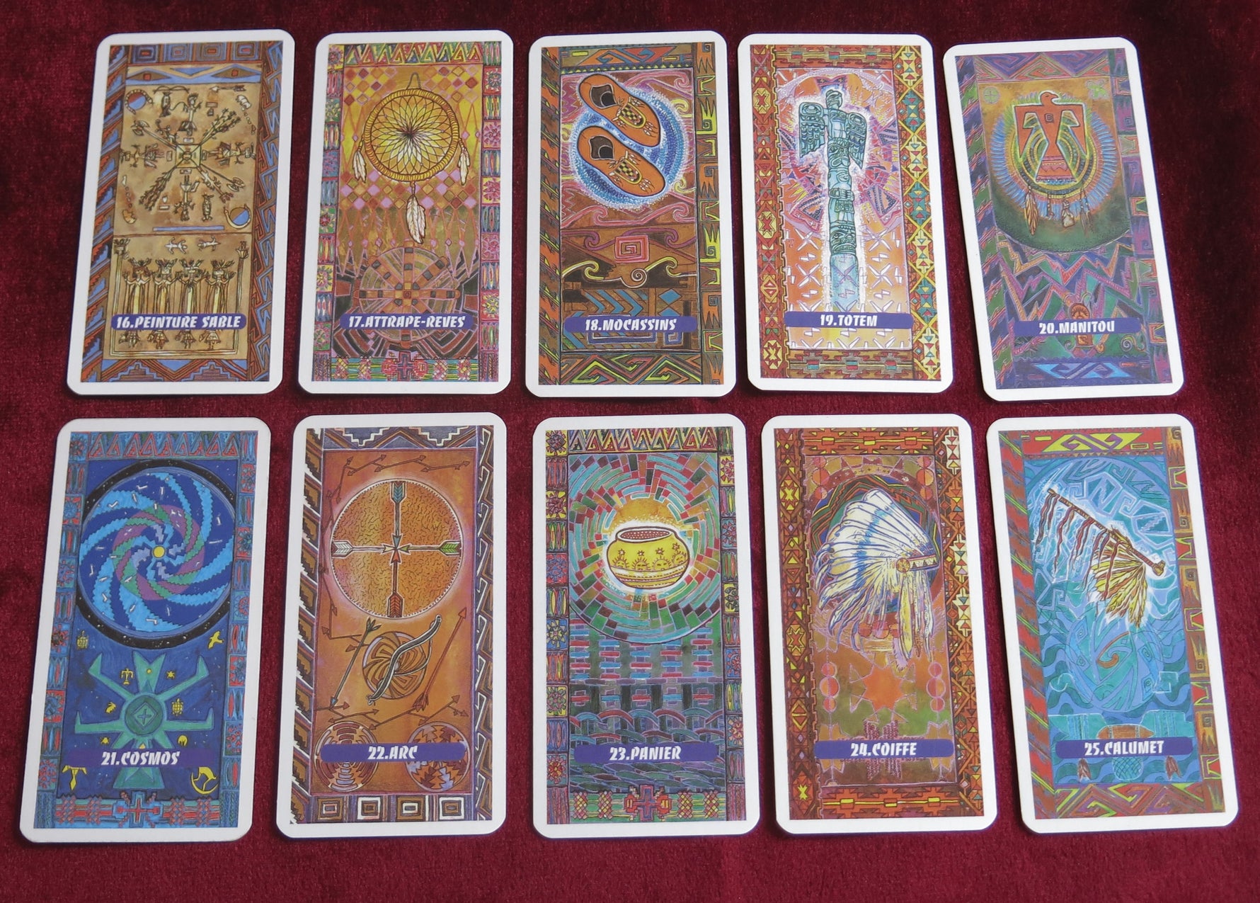 The Native American Tarot - Pocket tarot Femme Actuelle- Native American Divination