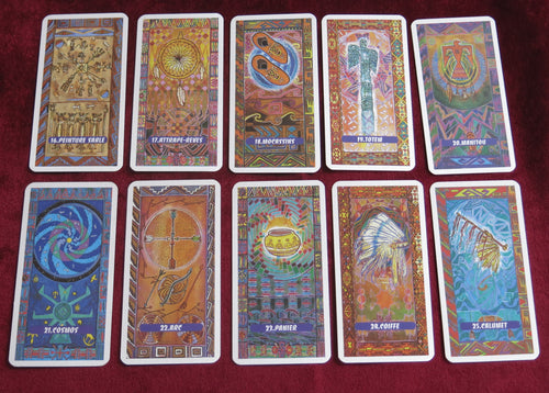 The Native American Tarot - Pocket tarot Femme Actuelle- Native American Divination