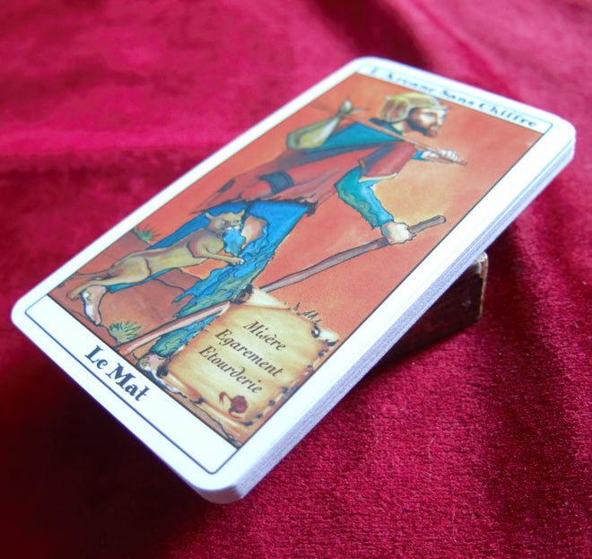 Jeu Divinatoire Voyance Pour Tous magazine – 2001 France – Style Tarot de Marseille – Mini Deck Rare