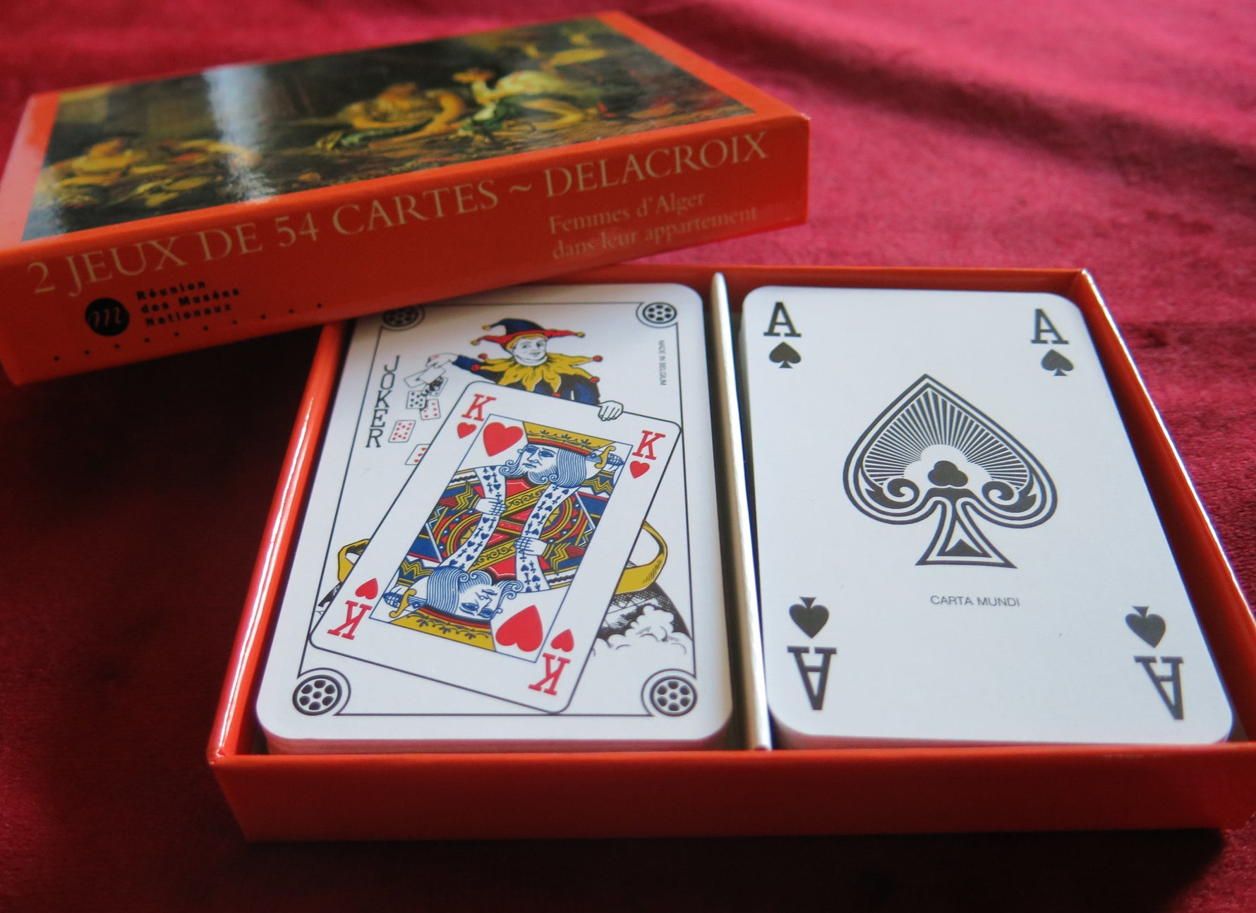 Eugène Delacroix 1832 Art Playing Cards – Museum Edition – 2 Deck Set