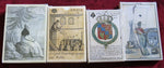 Musée Fournier 2004 : Lot de 4 répliques de jeux de cartes anciens