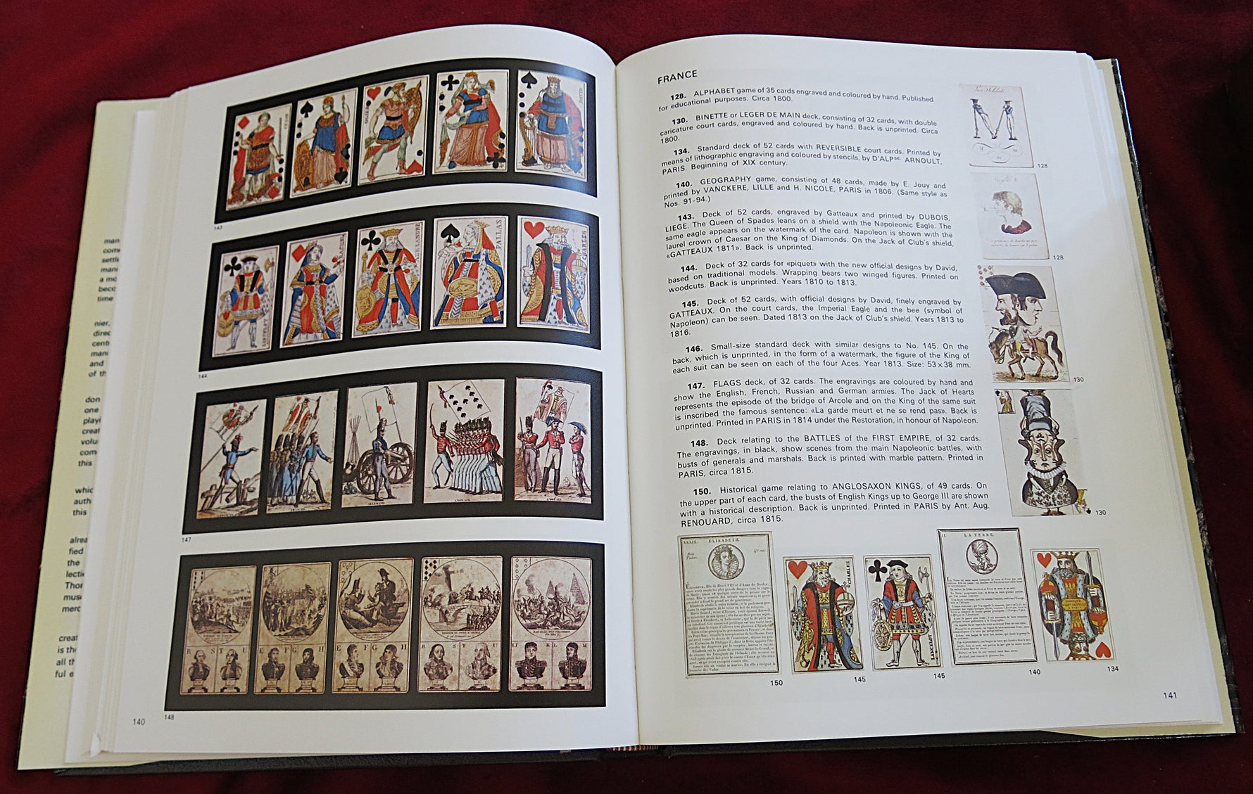 Musée Fournier Cartes à Jouer 1982 – Encyclopédie Complète en 2 Volumes