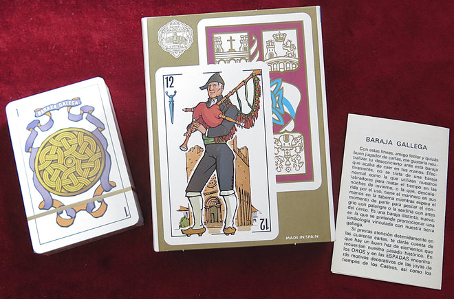 Jeu de cartes espagnol galicien vintage 1983 – Fournier Vitoria (Espagne)