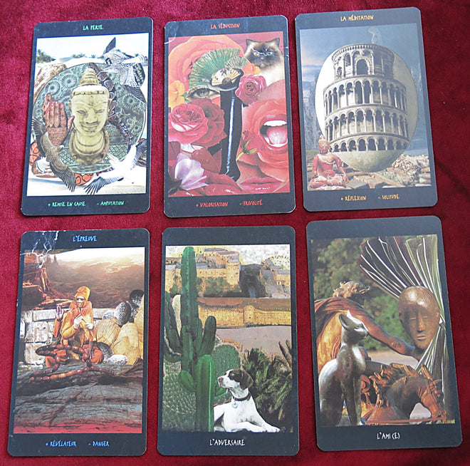 Le Jeu du Destin (The Game of Fate) – Yaguel Didier – 2002 – Rare French Oracle with 33 Cards & Guidebook