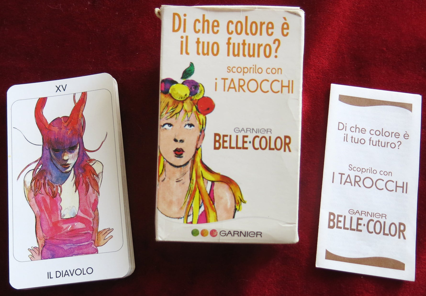 I Tarocchi Belle Color – Rare Promotional Tarot by Garnier(Lo Scarabeo, 2006)