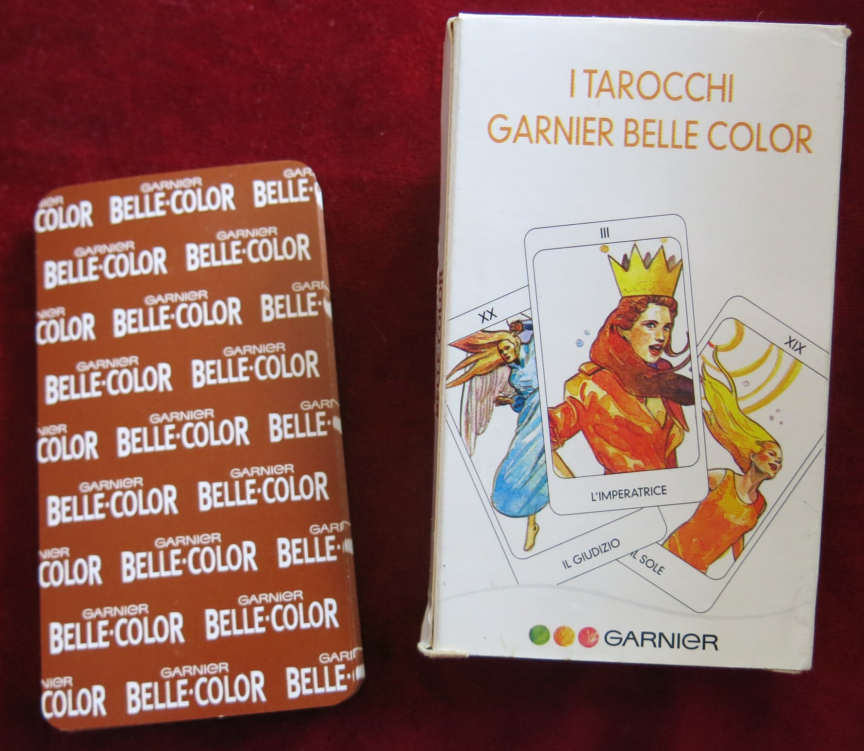 I Tarocchi Belle Color – Rare Promotional Tarot by Garnier(Lo Scarabeo, 2006)
