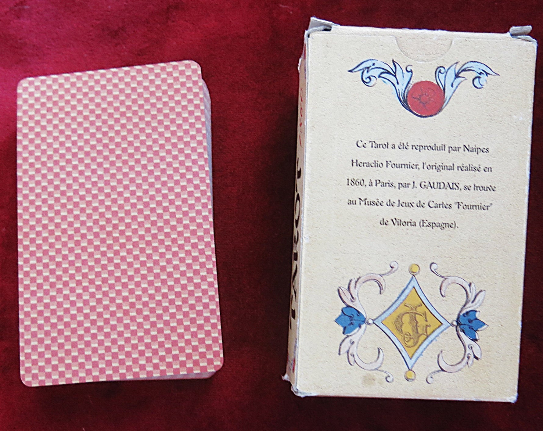 Historical Tarot 1860 J. Gaudais - Ancient Tarot Deck