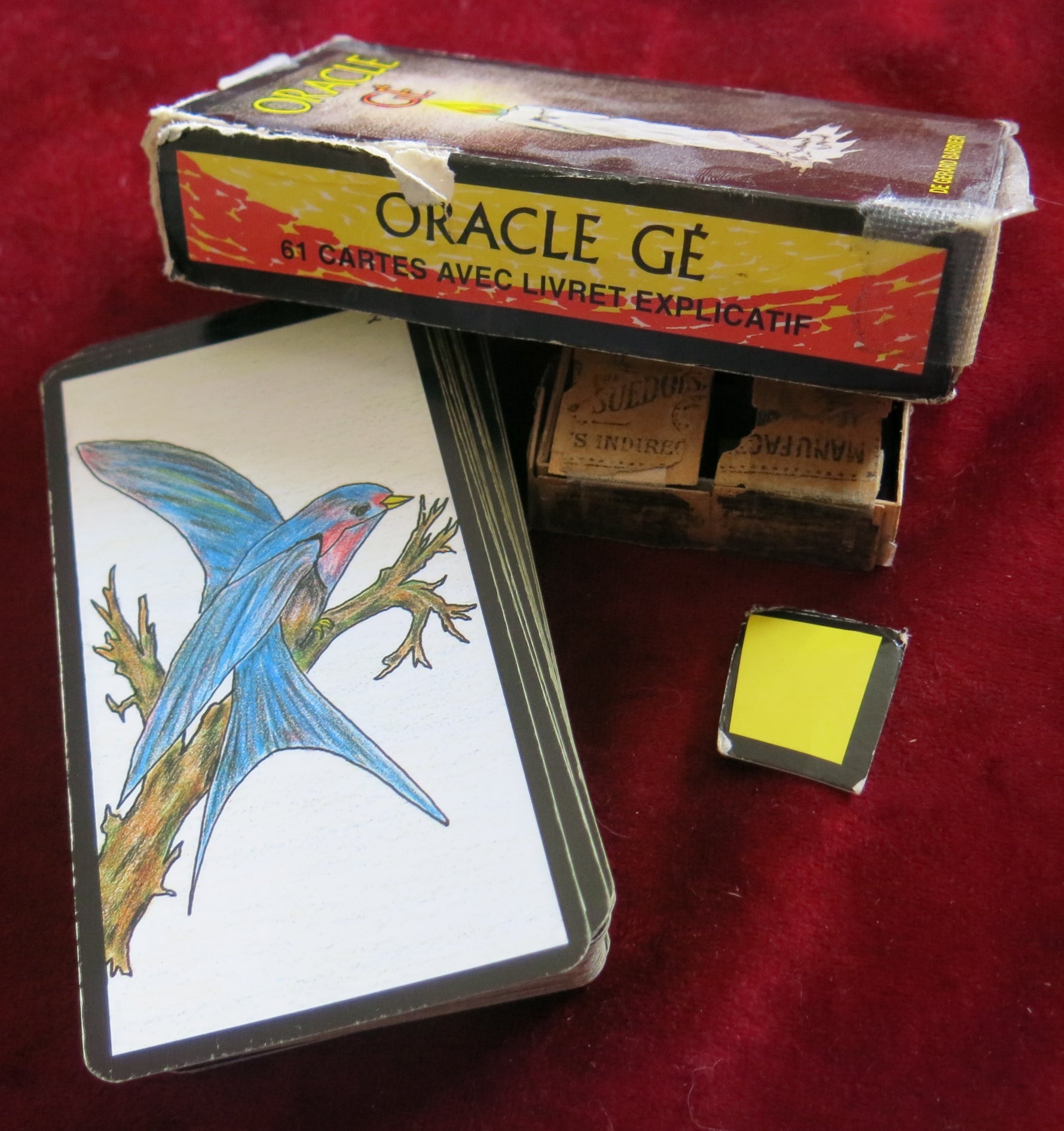 Oracle G Divinatory Deck Grard Barbier - 1991 Ed - intuitive readi Antique Arcana Oracle G Divinatory Deck Grard Barbier - 1991 Ed - intuitive readi Antique Arcana