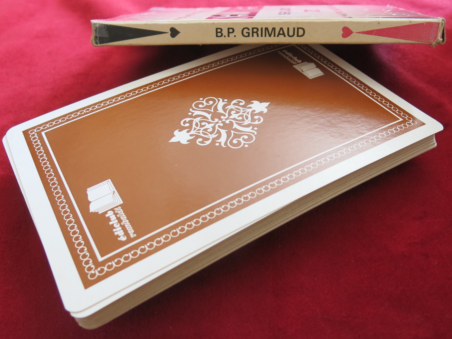 Cartes vintage surdimensionnées 32 « Cartes Géantes » – BP Grimaud années 80