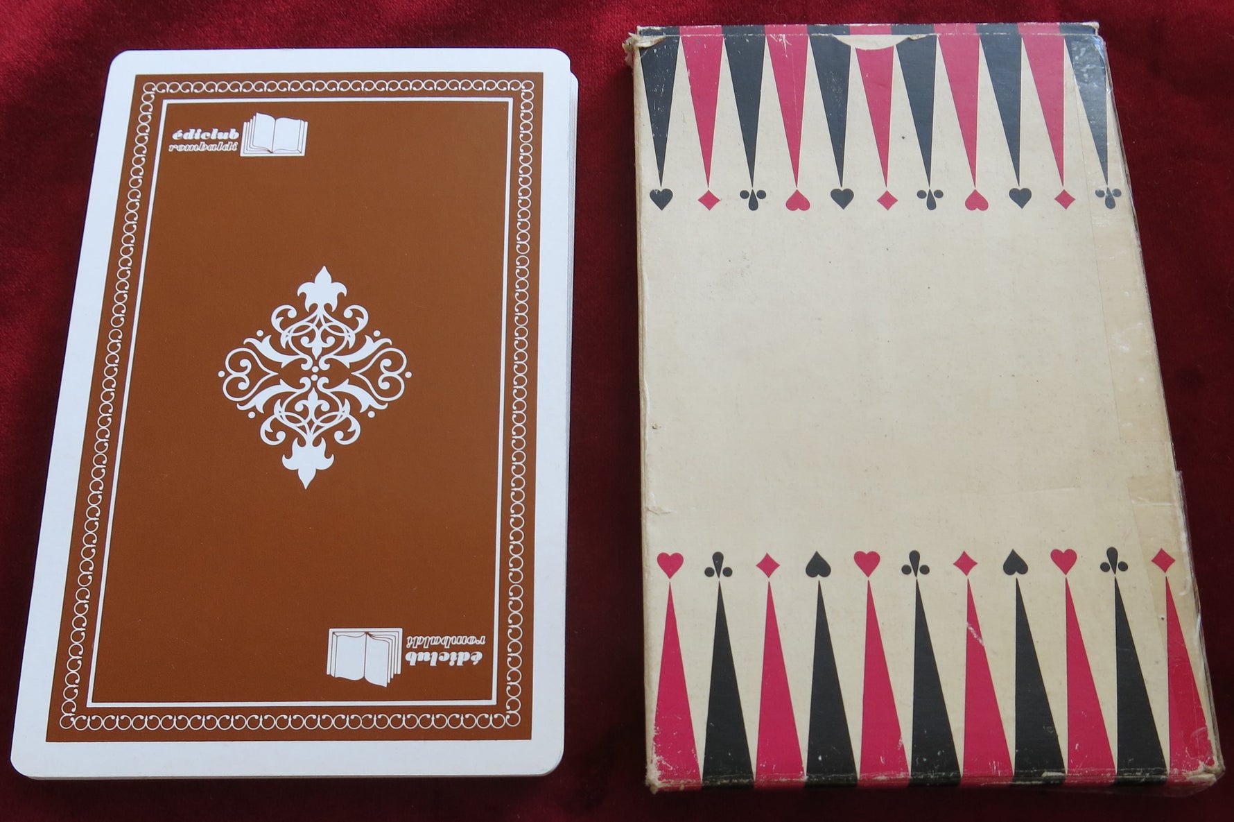 Cartes vintage surdimensionnées 32 « Cartes Géantes » – BP Grimaud années 80