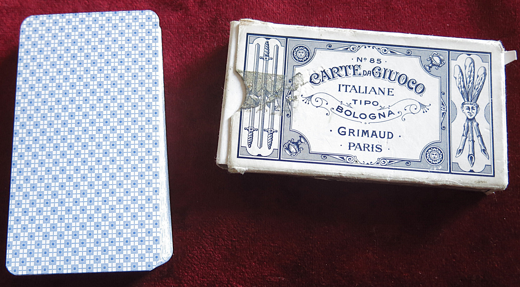 Grimaud Carte da Gioco Italiane – Tipo Bologna No.85 – Cartes à jouer italiennes