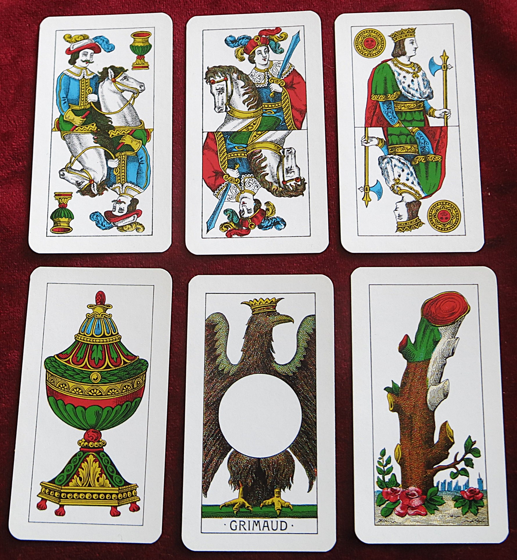 Grimaud Carte da Gioco Italiane – Tipo Bologna No.85 – Cartes à jouer italiennes