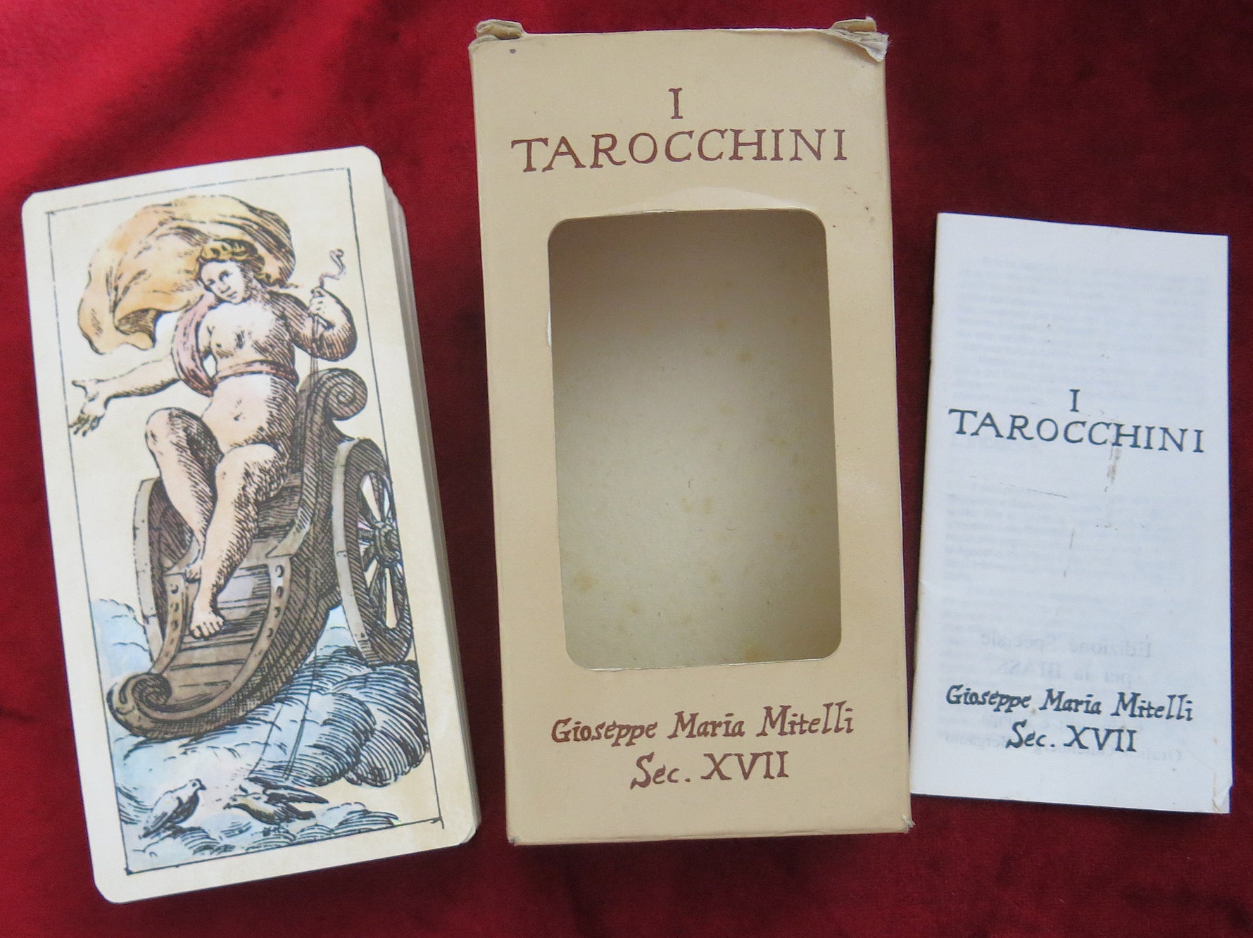 Giuseppe Maria Mitelli Tarot, Rare Italian Tarots,  ed Speciale BIASS