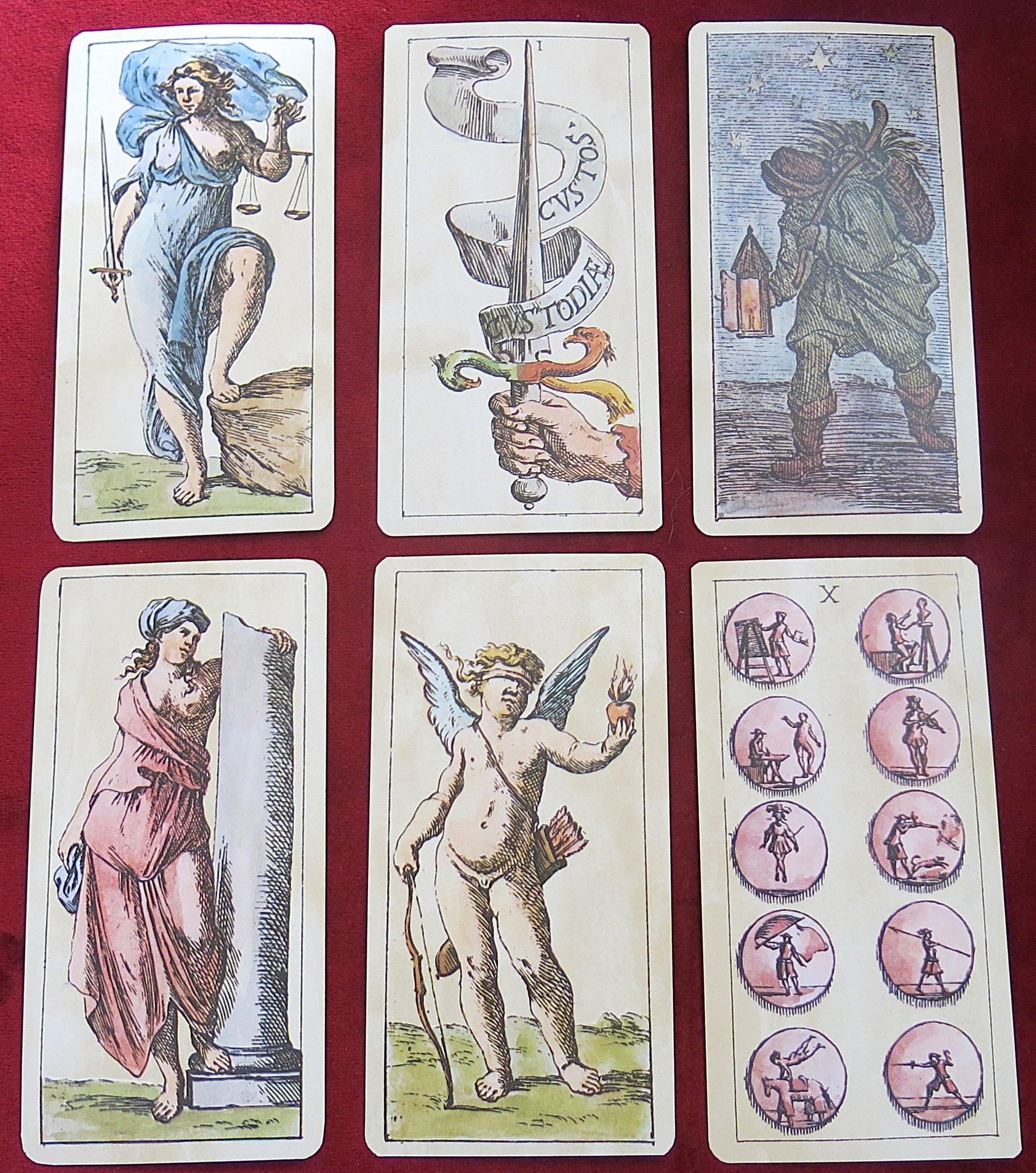 Giuseppe Maria Mitelli Tarot, Rare Italian Tarots,  ed Speciale BIASS