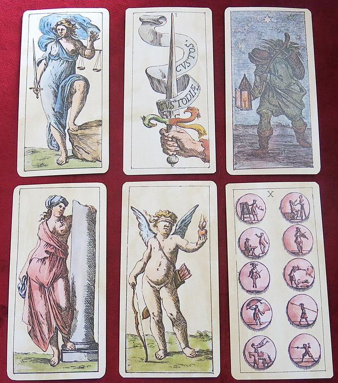 Giuseppe Maria Mitelli Tarot, Rare Italian Tarots,  ed Speciale BIASS