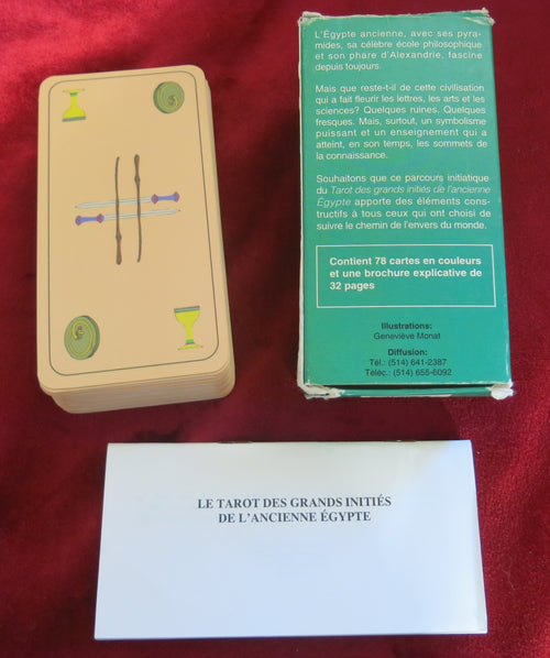 Tarot of ancient Egypt, jean louis vitor, ancient Egypt divination, Ancient Egyptian Magic, egyptian collector tarot