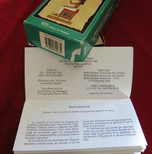 Tarot of ancient Egypt, jean louis vitor, ancient Egypt divination, Ancient Egyptian Magic, egyptian collector tarot