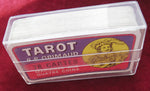 Tarot Grimaud avec couvercle en plastique – Jeu de tarot français classique des années 1980/90 – Édition collector