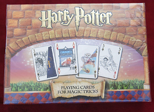 Harry Potter 2001 New Sealed - Vintage Playing Cards set For Magic Tricks