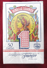 Heraclio Fournier Spanish Playing Cards 80s – Vintage Sealed Deck – Baraja Española – Naipes Fournier Vitoria Spain