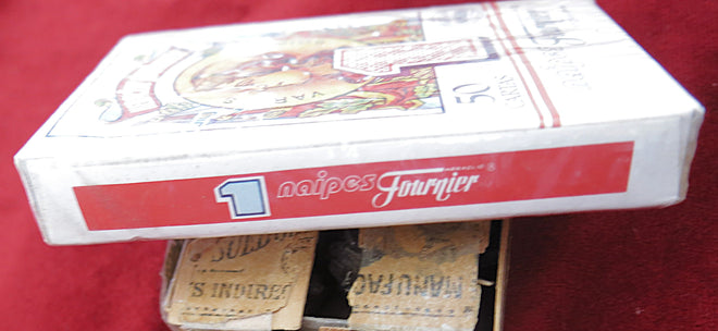 Cartes à jouer espagnoles Heraclio Fournier des années 80 – Jeu scellé vintage – Baraja Española – Naipes Fournier Vitoria Spain