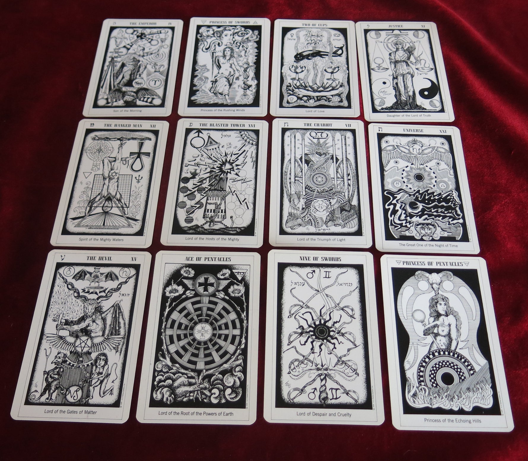 The Hermetic Tarot – 1st Edition, First Printing (1980) – Godfrey Dowson – Rare OOP