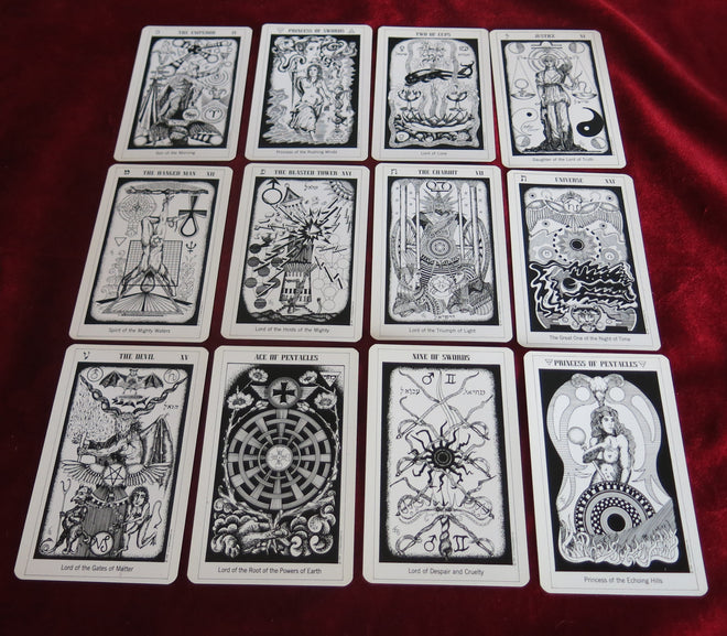 Le Tarot Hermétique – 1re édition, premier tirage (1980) – Godfrey Dowson – Rare, épuisé