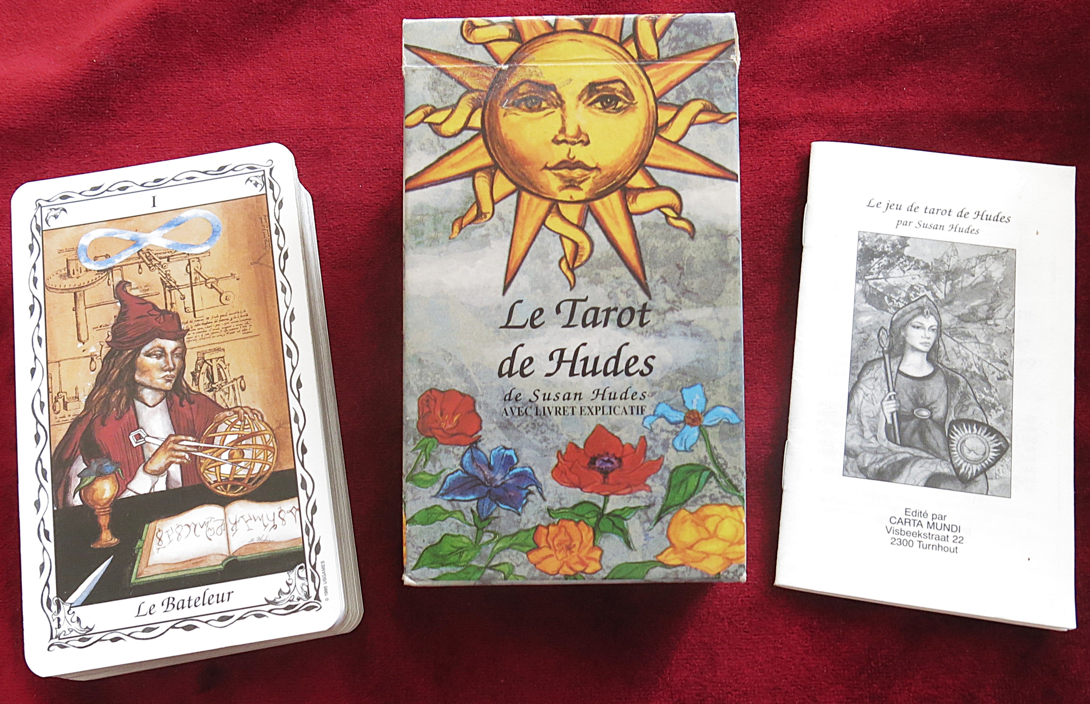 Jeu de Tarot Hudes – 1995 – Susan Hudes – Édition française – TRÈS RARE