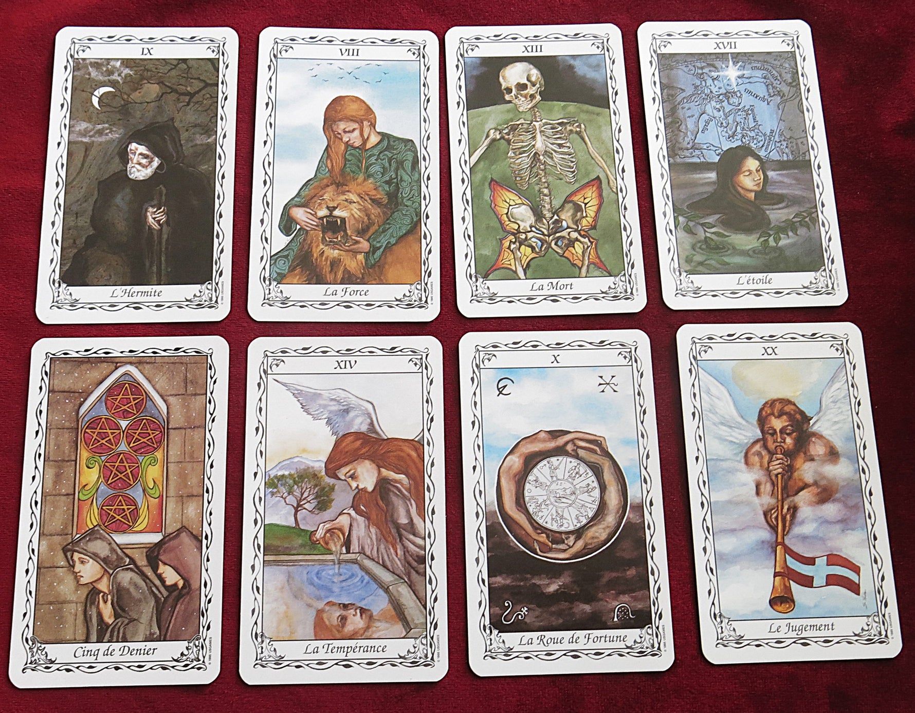 Hudes Tarot Deck – 1995 – Susan Hudes – French Edition – VERY RARE