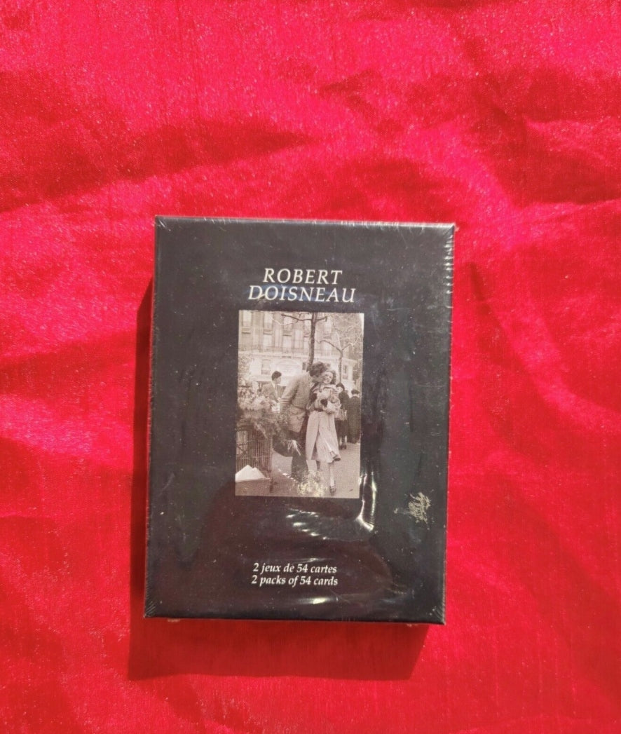 Robert Doisneau – 2 Decks of 54 Playing Cards – Flammarion / Paris Musées 1995 – New & Sealed