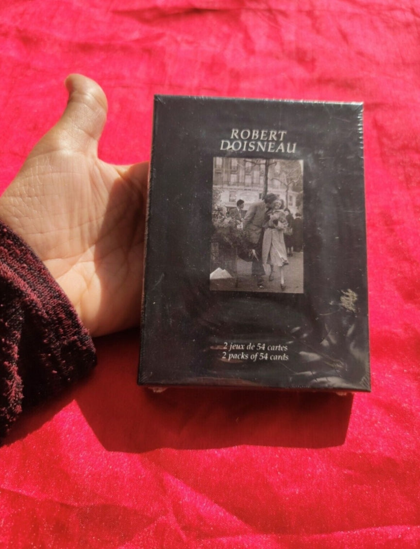 Robert Doisneau – 2 Decks of 54 Playing Cards – Flammarion / Paris Musées 1995 – New & Sealed