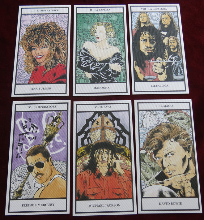 I Tarocki ROCK AND ROLL - MUSIC TAROT - Limited Ed.